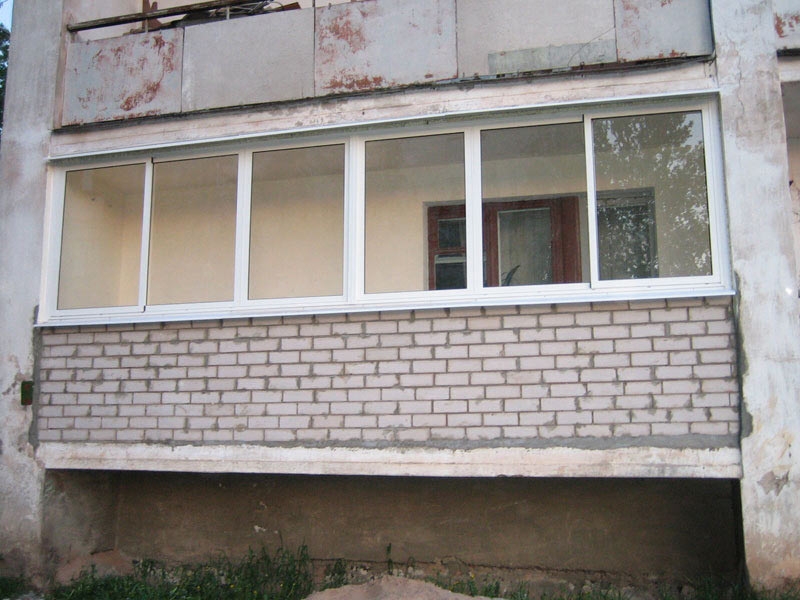 Остекление балконов и лоджий в люблино. утепление и отделка .